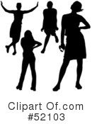Silhouettes Clipart #52103 by dero