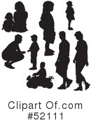 Silhouettes Clipart #52111 by dero