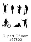 Silhouettes Clipart #67802 by Arena Creative