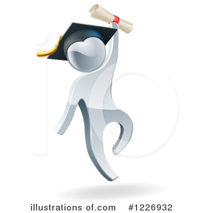 Graduate Clipart #1226932 by AtStockIllustration