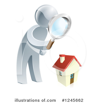 House Hunting Clipart #1245662 by AtStockIllustration