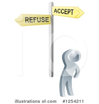 Decision Clipart #1254211 by AtStockIllustration