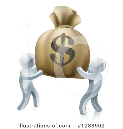 Dollar Clipart #1288902 by AtStockIllustration