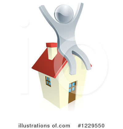Roofing Clipart #1229550 by AtStockIllustration