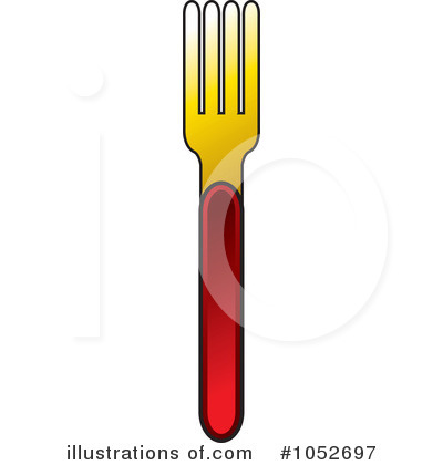 Silverware Clipart #1052697 by Lal Perera