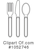 Silverware Clipart #1052746 by Lal Perera
