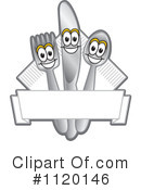 Silverware Clipart #1120146 by Mascot Junction