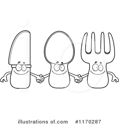 Spoon Clipart #1170287 by Cory Thoman