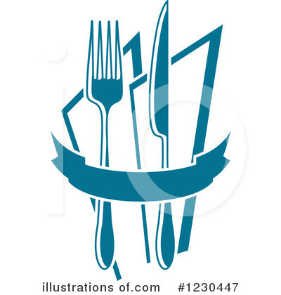 Dining Clipart #1230447 by Vector Tradition SM