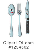 Silverware Clipart #1234662 by Vector Tradition SM