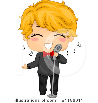 Royalty-Free (RF) Singer Clipart Illustration by BNP Design Studio - Stock Sample #1186011