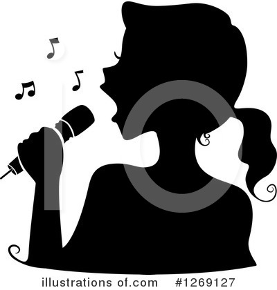 Royalty-Free (RF) Singer Clipart Illustration by BNP Design Studio - Stock Sample #1269127