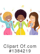 Singer Clipart #1384219 by BNP Design Studio