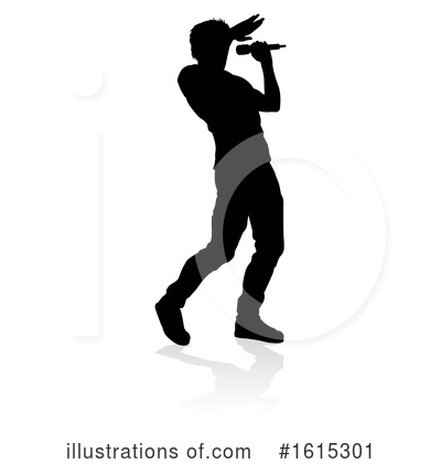 Royalty-Free (RF) Singer Clipart Illustration by AtStockIllustration - Stock Sample #1615301