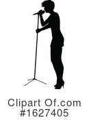 Singer Clipart #1627405 by AtStockIllustration