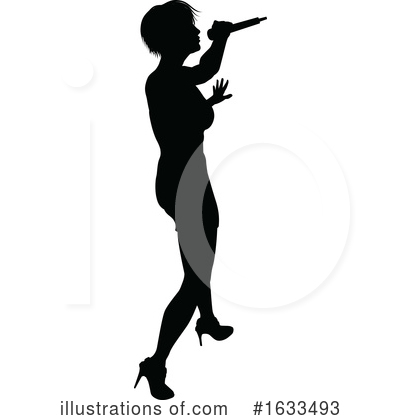 Royalty-Free (RF) Singer Clipart Illustration by AtStockIllustration - Stock Sample #1633493