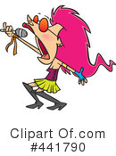 Singer Clipart #441790 by toonaday