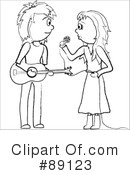Singer Clipart #89123 by Pams Clipart