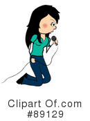 Singer Clipart #89129 by Pams Clipart