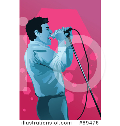 Royalty-Free (RF) Singer Clipart Illustration by mayawizard101 - Stock Sample #89476
