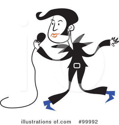 Royalty-Free (RF) Singer Clipart Illustration by Prawny - Stock Sample #99992