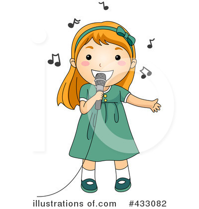 Royalty-Free (RF) Singing Clipart Illustration by BNP Design Studio - Stock Sample #433082