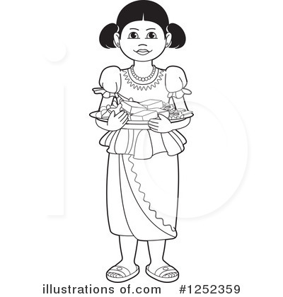 Royalty-Free (RF) Sinhala Clipart Illustration by Lal Perera - Stock Sample #1252359