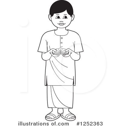 Royalty-Free (RF) Sinhala Clipart Illustration by Lal Perera - Stock Sample #1252363
