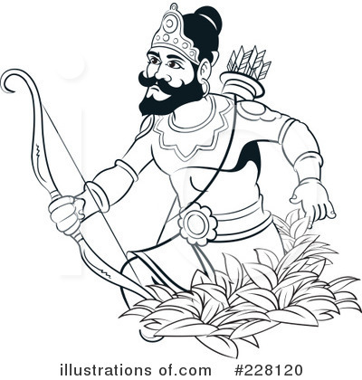 Royalty-Free (RF) Sinhala Clipart Illustration by Lal Perera - Stock Sample #228120