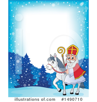 Royalty-Free (RF) Sinterklaas Clipart Illustration by visekart - Stock Sample #1490710