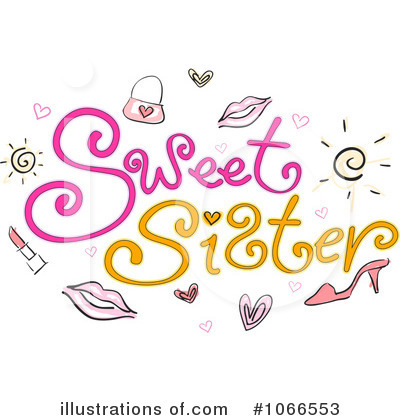 Royalty-Free (RF) Sister Clipart Illustration by BNP Design Studio - Stock Sample #1066553
