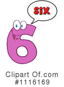 Six Clipart #1116169 by Hit Toon