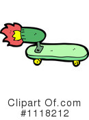 Skateboard Clipart #1118212 by lineartestpilot