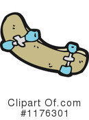 Skateboard Clipart #1176301 by lineartestpilot