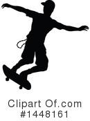 Skateboarding Clipart #1448161 by AtStockIllustration