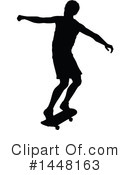 Skateboarding Clipart #1448163 by AtStockIllustration