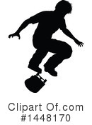 Skateboarding Clipart #1448170 by AtStockIllustration