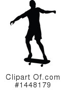 Skateboarding Clipart #1448179 by AtStockIllustration