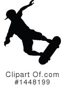 Skateboarding Clipart #1448199 by AtStockIllustration