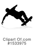 Skateboarding Clipart #1533975 by AtStockIllustration
