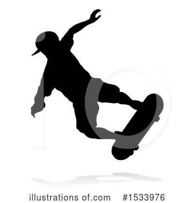 Royalty-Free (RF) Skateboarding Clipart Illustration by AtStockIllustration - Stock Sample #1533976
