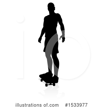 Royalty-Free (RF) Skateboarding Clipart Illustration by AtStockIllustration - Stock Sample #1533977