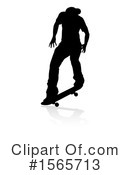 Skateboarding Clipart #1565713 by AtStockIllustration