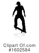Skateboarding Clipart #1602584 by AtStockIllustration