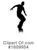 Skateboarding Clipart #1609954 by AtStockIllustration