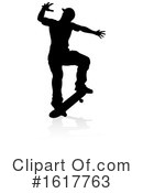 Skateboarding Clipart #1617763 by AtStockIllustration