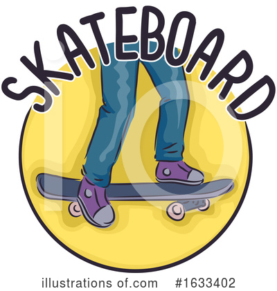 Royalty-Free (RF) Skateboarding Clipart Illustration by BNP Design Studio - Stock Sample #1633402