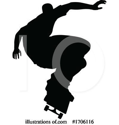 Royalty-Free (RF) Skateboarding Clipart Illustration by AtStockIllustration - Stock Sample #1706116