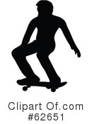 Skateboarding Clipart #62651 by Pams Clipart