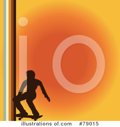 Royalty-Free (RF) Skateboarding Clipart Illustration by Pams Clipart - Stock Sample #79015